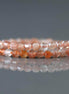 2.5mm Sunstone Beads ‚Äì Tiny Faceted Prism Natural Gemstone 15" Strand