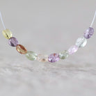 2.5mm Tiny Multi Sapphire Oval Beads Smooth Nuggets Colorful Sapphire Genuine Gemstone DIY Jewelry Making Earrings