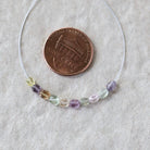 2.5mm Tiny Multi Sapphire Oval Beads Smooth Nuggets Colorful Sapphire Genuine Gemstone DIY Jewelry Making Earrings