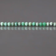 2.5mm Variscite Beads – Tiny Faceted Round Natural Gemstone 15