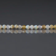 2.5mm Yellow Opal Beads 15