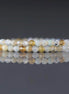 2.5mm Yellow Opal Beads - Tiny Faceted Round Natural Gemstone 15" Strand