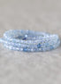 2.6mm AAA Aquamarine Faceted Beads Round 15" Natural Blue Gemstone for DIY Jewelry Making Beading Supplies March Birthstone