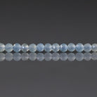 2.6mm Lemurian Beads – Faceted Round Micro Gemstone 15" Strand