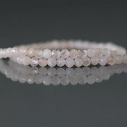 2.8mm 3mm Pink Morganite Beads Micro Faceted Beads 15