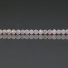 2.8-3mm Pink Morganite Beads - Faceted Round Micro Gemstone 15" Strand