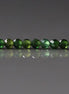 2.5mm AAA Green Tourmaline Micro Faceted Beads 4” Sparkly Gemstone Beads for Jewelry Making Beading Gift Crafter October Birthstone