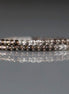 2.8mm Smoky Quartz Beads ‚Äì Faceted Round Micro Gemstone 15" Strand
