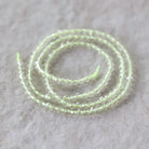 2.9mm 3mm Natural Lemon Quartz Beads Faceted Round 15” Pale Yellow Gemstone for DIY Jewelry Making