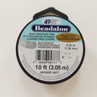 24k Gold Plated Beadalon 49 Strand Stainless Steel Wire Silver Plated Bead Stringing Beading Wire 0.015 in / 0.38 mm 10 ft / 3.1 m