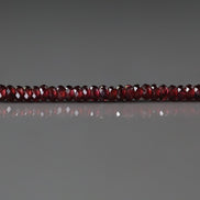 2mm 3mm AAA Pyrope Garnet Beads Rondelle Faceted Beads 15