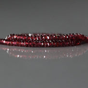 2mm 3mm AAA Pyrope Garnet Beads Rondelle Faceted Beads 15