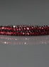2mm 3mm AAA Pyrope Garnet Faceted Rondelle Beads 15"