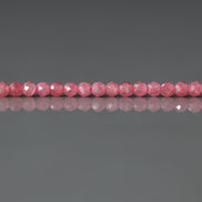 2mm AAA Rhodonite Beads Faceted 15
