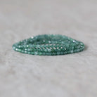 2mm Guatemala Jade Beads - Tiny Faceted Round Natural Gemstone 15" Strand