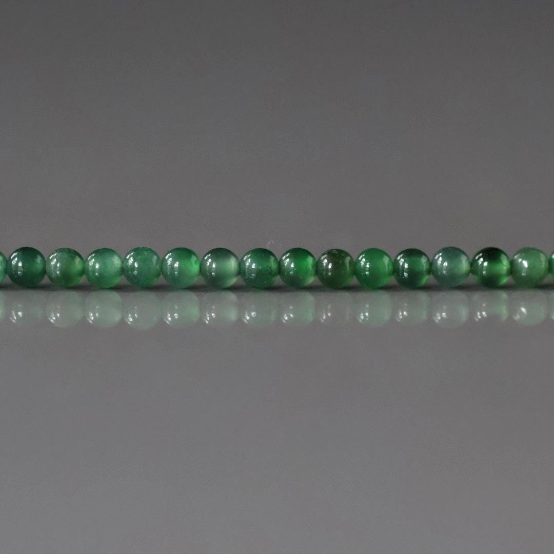 2mm AAA Guatemala Jade Beads Smooth Round 15" Natural Guatemala Jadeite Genuine Gemstone Beads Burma Jade Dark Green DIY Jewelry Making Gift
