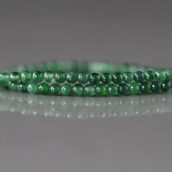 2mm AAA Guatemala Jade Beads Smooth Round 15" Natural Guatemala Jadeite Genuine Gemstone Beads Burma Jade Dark Green DIY Jewelry Making Gift