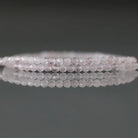 2mm AAA Pink Morganite Beads - Tiny Faceted Round Natural Gemstone 15" Strand