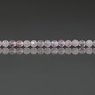 2mm AAA Pink Morganite Beads - Tiny Faceted Round Natural Gemstone 15" Strand