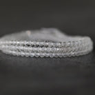 2mm AAA White Topaz Faceted Beads Round 15" Natural Topaz Clear Sparkly Gemstone Beads Beading Crafter Gift April Birthstone DIY Jewelry