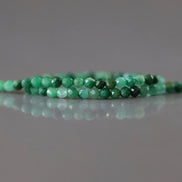2mm Natural Jade Micro Faceted Beads 15