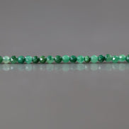 2mm Natural Jade Micro Faceted Beads 15