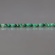 2mm African Jade Beads ‚Äì Tiny Faceted Round Natural Gemstone 15