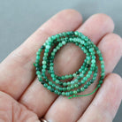 2mm African Jade Beads – Tiny Smooth Round Natural Gemstone 15" Strand