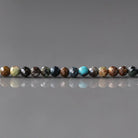 2mm African Turquoise Beads ‚Äì Tiny Faceted Round Natural Gemstone 15" Strand