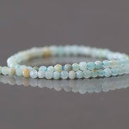 2mm Amazonite Beads Faceted 15