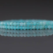 2mm Amazonite Beads ‚Äì Tiny Smooth Round Natural Gemstone 15
