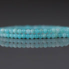 2mm Amazonite Beads ‚Äì Tiny Smooth Round Natural Gemstone 15" Strand