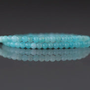 2mm Amazonite Beads ‚Äì Tiny Smooth Round Natural Gemstone 15