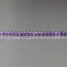 2mm Amethyst Beads ‚Äì Tiny Faceted Round Natural Gemstone 15" Strand