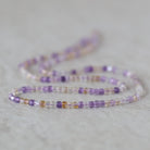 2mm Ametrine Cube Beads Faceted Natural Gemstone for DIY Jewelry Making Beading Amethyst Citrine