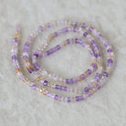 2mm Ametrine Cube Beads Faceted Natural Gemstone for DIY Jewelry Making Beading Amethyst Citrine