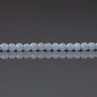 2mm Angelite Beads – Tiny Faceted Round Natural Gemstone 15" Strand