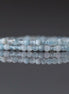 2mm Aquamarine Beads ‚Äì Tiny Smooth Round Natural Gemstone 15" Strand
