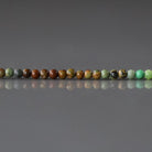 2mm Arizona Turquoise Beads - Tiny Smooth Round Natural Gemstone 15" Strand