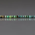 2mm Arizona Turquoise Beads - Tiny Smooth Round Natural Gemstone 15" Strand
