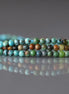 2mm Arizona Turquoise Beads - Tiny Smooth Round Natural Gemstone 15" Strand