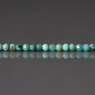 2mm Arizona Turquoise Blue Beads – Tiny Faceted Round Natural Gemstone