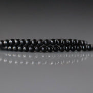 2mm Natural Black Onyx Beads Smooth Onyx 15