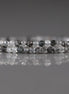 2mm Black Rutilated Quartz Beads - Tiny Faceted Round Natural Gemstone 15" Strand