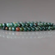 2mm Bloodstone Smooth Beads Genuine Bloodstone Beads 15