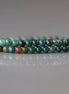 2mm Bloodstone Beads ‚Äì Tiny Smooth Round Natural Gemstone 15" Strand
