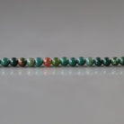 2mm Bloodstone Beads ‚Äì Tiny Smooth Round Natural Gemstone 15" Strand