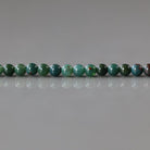 2mm Bloodstone Beads ‚Äì Tiny Smooth Round Natural Gemstone 15" Strand