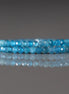 2mm Blue Apatite Beads - Tiny Faceted Round Natural Gemstone 15" Strand