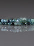 2mm Blue Tourmaline Beads – Tiny Faceted Round Natural Gemstone 15" Strand